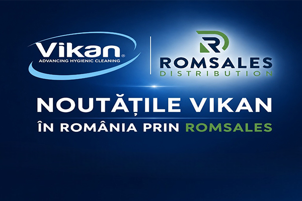 Noutăți de la Vikan: Design modern și performanță îmbunătățită pentru gama de mături și perii profesionale