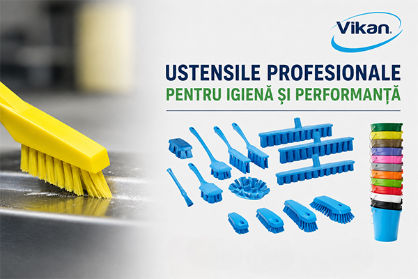 Știința curățeniei în industria alimentară: de ce contează alegerea ustensilelor?