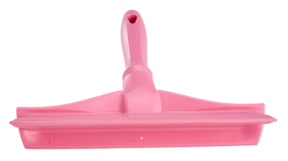 Racleta Ultra Hygiene cu maner mic 245 mm, roz - Vikan roz