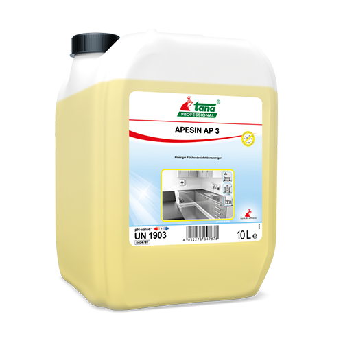 Apesin AP 3 - Detergent dezinfectant pentru suprafete 10L - Tana Professional