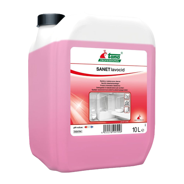 Sanet Lavocid - Agent de curatare sanitar 10L - Tana Professional