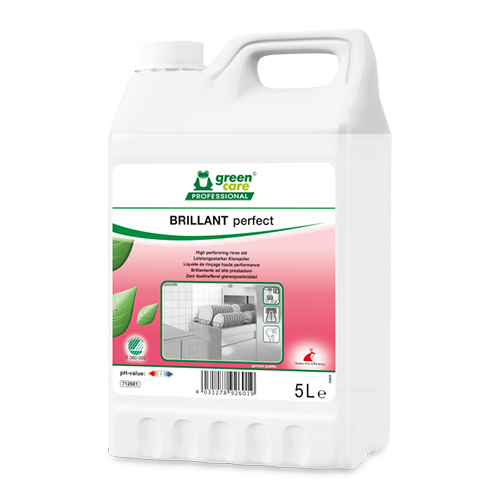 Brillant Perfect - Agent ecologic pentru clatire vesela si pahare, 10L - Tana Professional