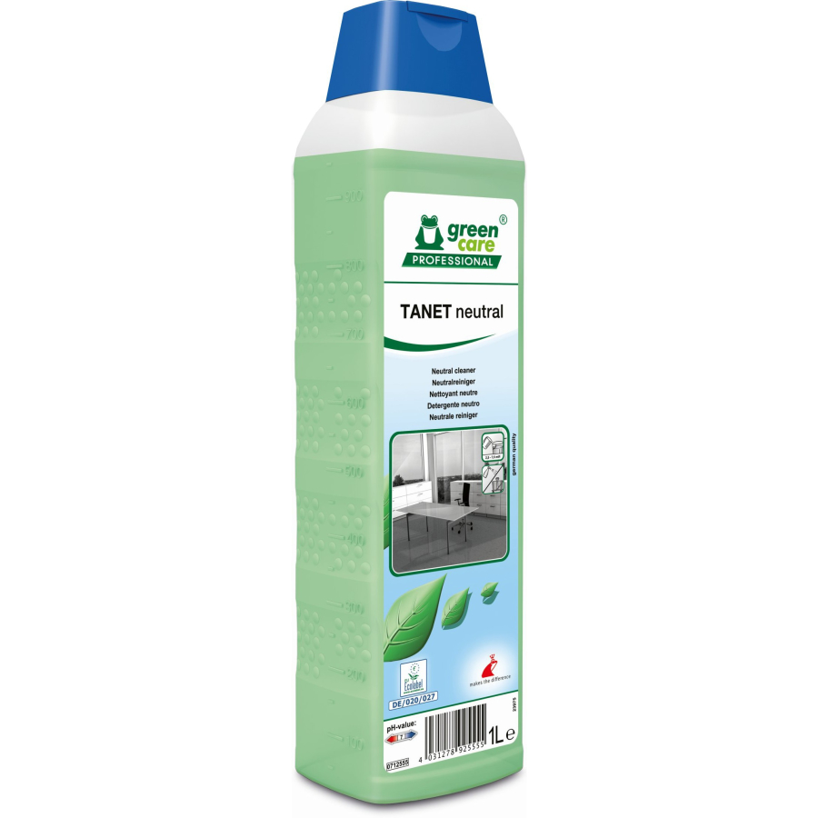 Tanet Neutral - Detergent universal pentru suprafete si pardoseli 1L - Tana Professional