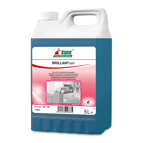Brillant Uni - Agent pentru clatire vesela si pahare, 5L - Tana Professional