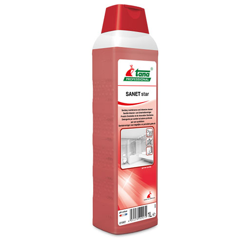 Sanet Star - Agent de curatare sanitar 1L - Tana Professional