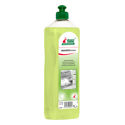 Manudish Lemon - Detergent manual de vase lichid, 1L - Tana Professional