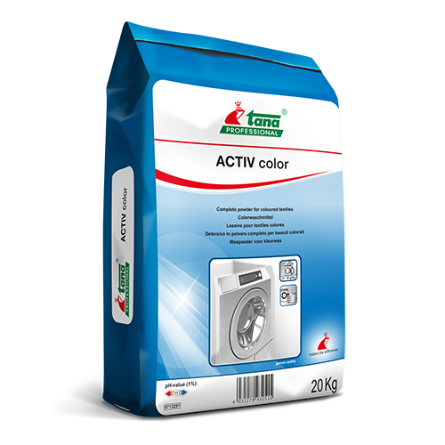 Activ Color - Detergent pulbere pentru textile colorate, 20kg - Tana Professional