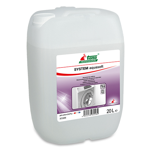 System AquaSoft - Aditiv pentru prevenirea depunerilor de calcar pe textile 20L - Tana Professional
