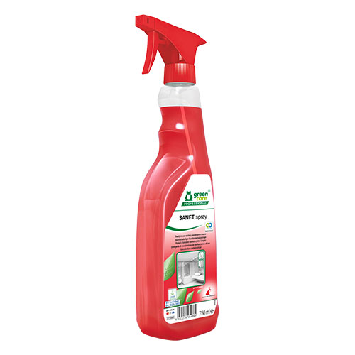 Sanet Spray - Agent de curatare sanitar 750 ml - Tana Professional