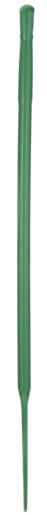 Spatula cu gauri metal detectabila Ø31 mm, 1200 mm, verde - Vikan verde