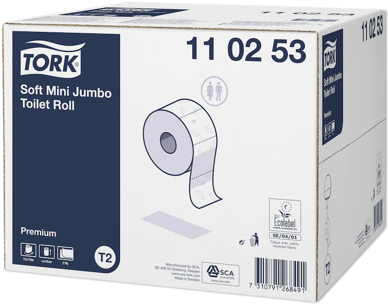 Hartie igienica rola mini jumbo - Tork  Soft 