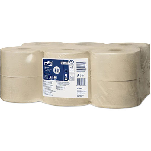 Hartie igienica Natural Advanced, rola mini jumbo - Tork