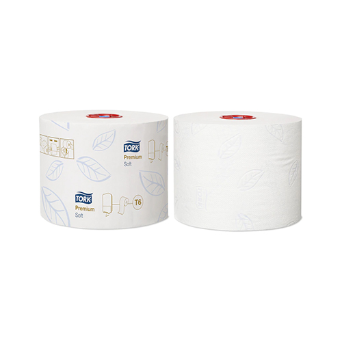 Hartie igienica rola compacta Soft  Twin Mid-Size - Tork 