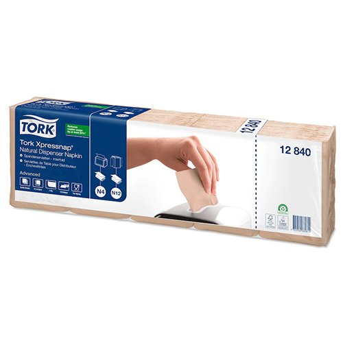 Servetele de masa pentru dispenser Xpressnap Extra Soft, natural - Tork 