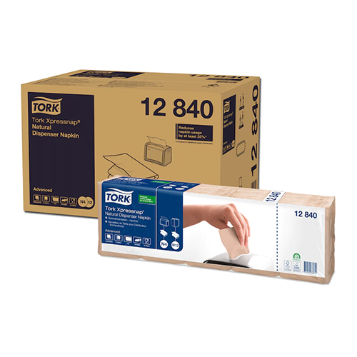 Servetele de masa pentru dispenser Xpressnap Extra Soft, natural - Tork