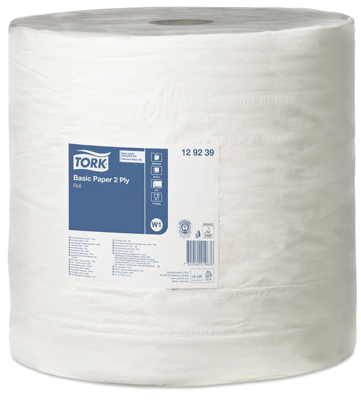 Lavete multifunctionale pentru uz general - Tork Basic Paper
