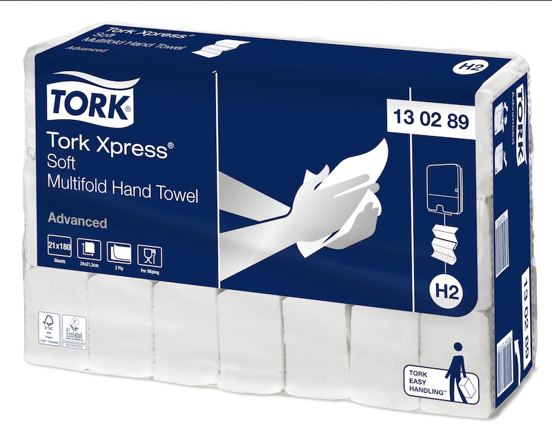 Prosoape de maini din hartie, pliate, Xpress Soft Multifold Advanced 2 - Tork