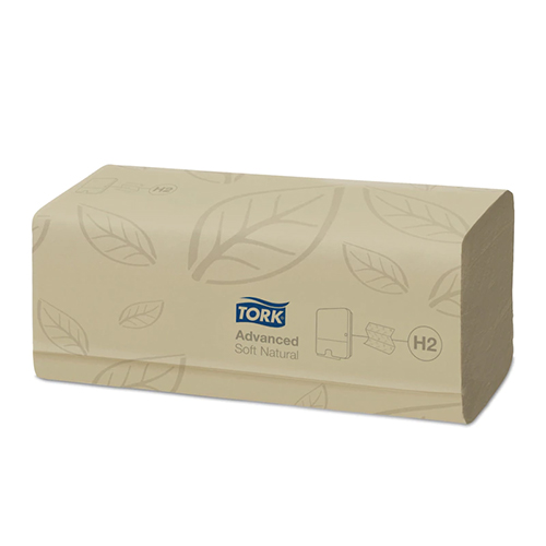 Prosoape de maini din hartie, pliate in Z Xpress Soft Multifold Nature - Tork