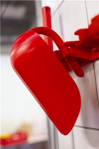 Suport perete 4 - 6 produse 395 mm, Vikan, maro