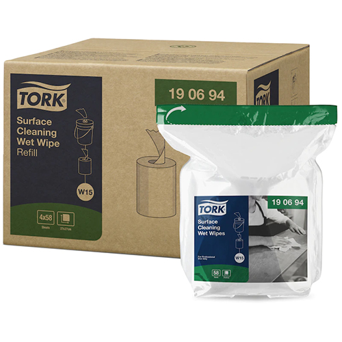 Rezerva servetele umede pentru curatarea suprafetelor Surface Cleaninng - Tork