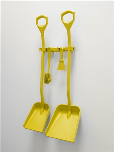 Suport perete Hygienic Hi-Flex 3-5 produse 420 mm, roz - Vikan roz