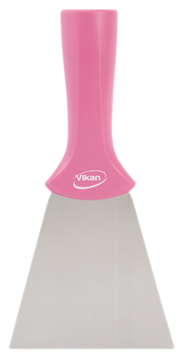 Scraper lamela inox cu filet 100 mm, roz - Vikan roz