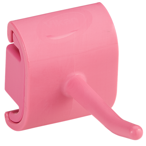 Suport perete (carlig) Hygienic 1 produs 41,5 mm, roz - Vikan