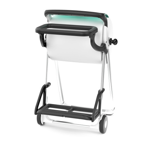 Suport sac gunoi pentru dispensere role-lavete de hartie industriale. 