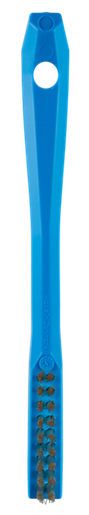 Perie de detaliu cu peri extra-duri rezistenti la caldura, 205 mm, albastra - Vikan 