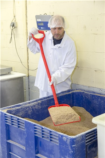 Lopata ergonomica 1280 mm, Vikan, albastru