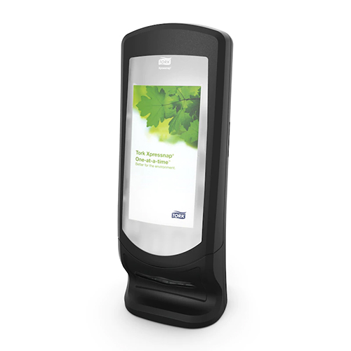Dispenser servetele de masa cu suport Xpressnap Stand, negru - Tork 