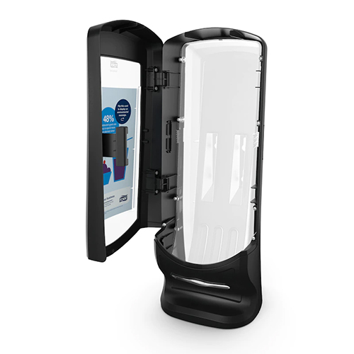 Dispenser servetele de masa cu suport Xpressnap Stand, negru - Tork 
