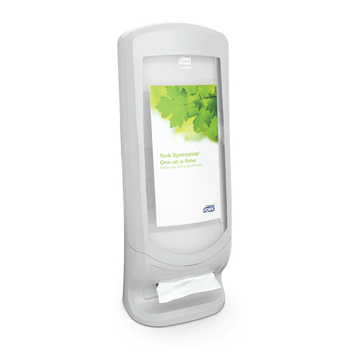 Dispenser servetele de masa cu suport Xpressnap Stand, gri deschis - Tork