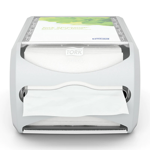 Dispenser servetele de masa Xpressnap Counter, gri deschis - Tork 