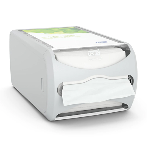 Dispenser servetele de masa Xpressnap Counter, gri deschis - Tork