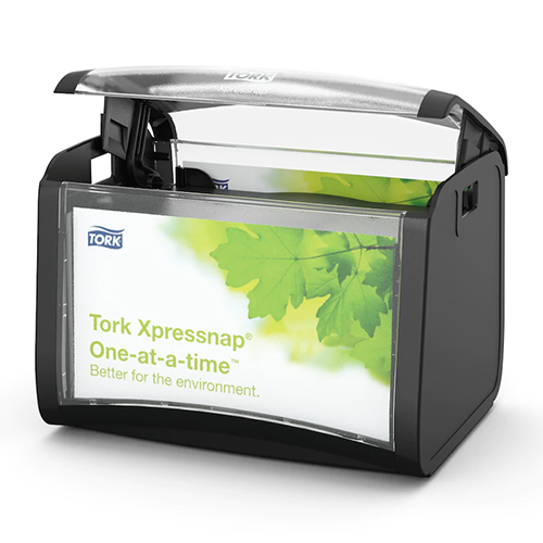 Dispenser servetele de masa Xpressnap Table Top, negru - Tork 