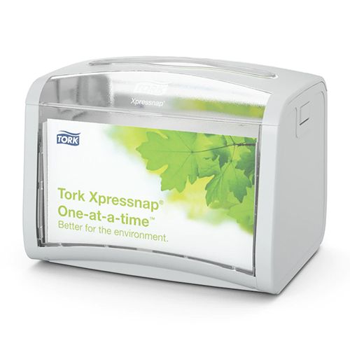 Dispenser servetele de masa Xpressnap Table Top, gri deschis - Tork 