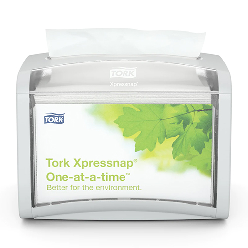 Dispenser servetele de masa Xpressnap Table Top, gri deschis - Tork