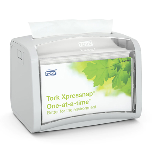 Dispenser servetele de masa Xpressnap Table Top, gri deschis - Tork 