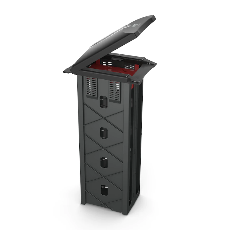 Dispenser servetele incorporabil Xpressnap, 1100 buc/negru - Tork 