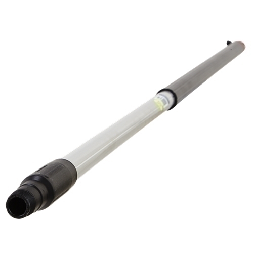 Maner aluminiu cu distributie apa cuplaj+on/off  Ø31 mm 1575 mm, negru - Vikan 