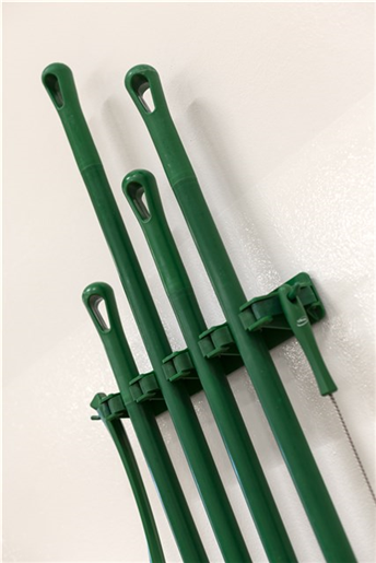 Suport perete 4 - 6 produse 395 mm, Vikan, maro