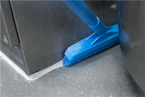 Perie rosturi 225 mm, peri extra-duri, albastra - Vikan