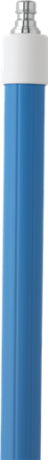 Maner telescopic aluminiu cu distributie de apa Ø32 mm,1600-2780mm, albastru - Vikan albastru