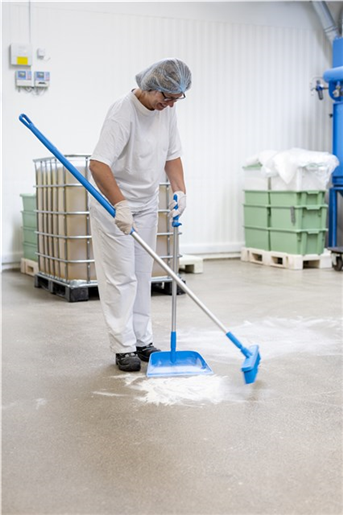 Matura cu peri moi/despicati, 410 mm, albastra - Vikan