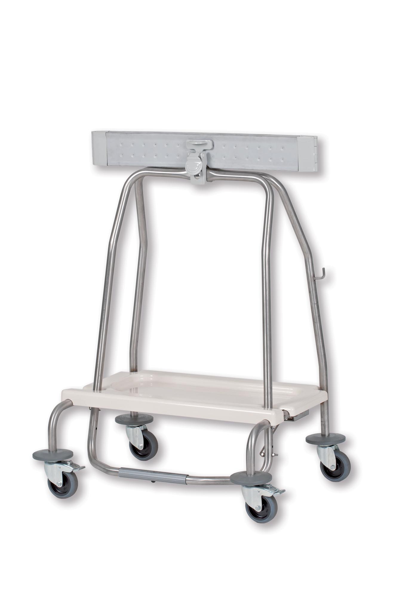 Carucior mic cu inchidere automata, capacitate 1 sac - ALVI
