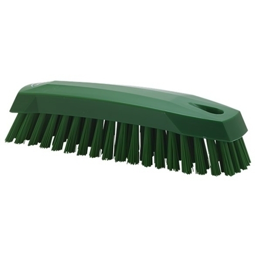 Perie de mana M, peri medii, 165 mm, verde - Vikan verde