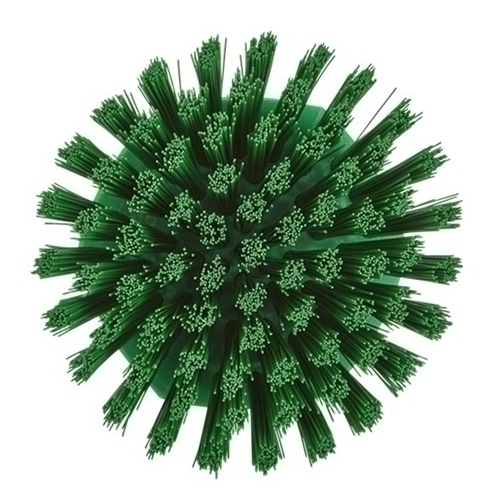 Perie rotunda de mana Ø110 mm, peri duri, verde - Vikan verde
