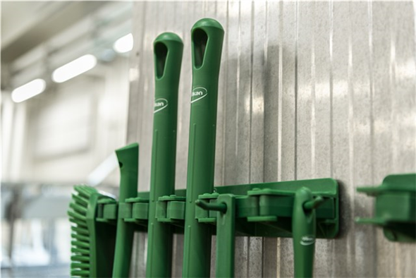 Suport perete 4 - 6 produse 395 mm, Vikan, maro