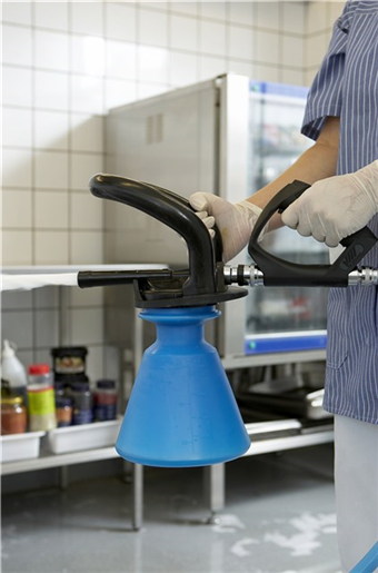 Pulverizator ergonomic cu jet spuma 2.5 L, verde - Vikan verde